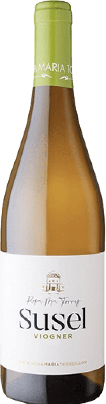 Envio grátis | Vinho branco Celler Rosa María Torres Susel Jovem D.O. Conca de Barberà Catalunha Espanha Viognier 75 cl