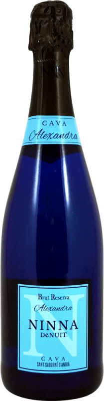 6,95 € | Белое игристое вино Bellmunt del Priorat Ninna de Nuit Alexandra брют Резерв D.O. Cava Каталония Испания Macabeo, Xarel·lo, Parellada 75 cl