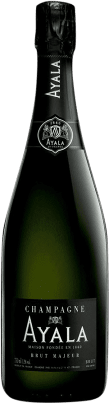 Envio grátis | Espumante branco Maison Ayala Majeur Brut Grande Reserva A.O.C. Champagne Champagne França Pinot Preto, Chardonnay, Pinot Meunier 75 cl