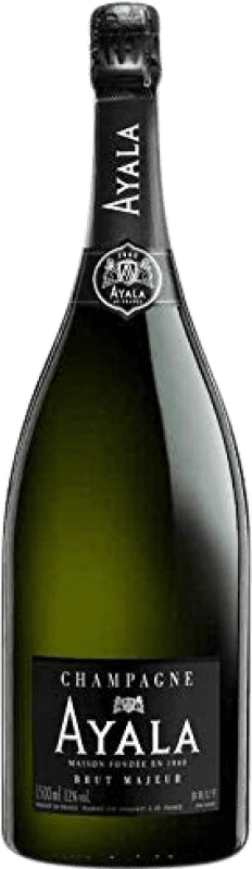 Free Shipping | White sparkling Maison Ayala Majeur Brut Grand Reserve A.O.C. Champagne France Pinot Black, Chardonnay, Pinot Meunier Jéroboam Bottle-Double Magnum 3 L