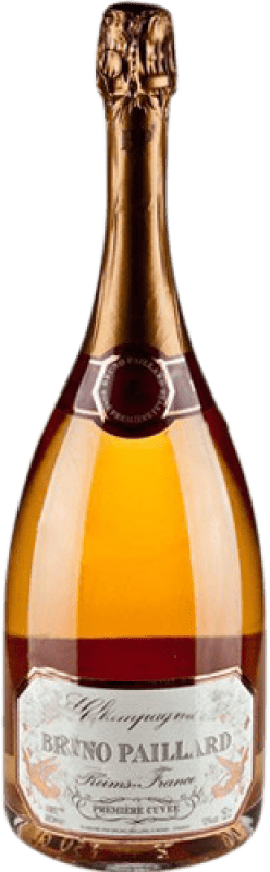 免费送货 | 玫瑰气泡酒 Bruno Paillard Rosé 香槟 大储备 A.O.C. Champagne 法国 Pinot Black, Chardonnay 瓶子 Magnum 1,5 L