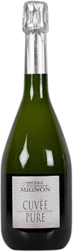 44,95 € | Белое игристое Pierre Mignon Cuvée Pure Природа Брута Гранд Резерв A.O.C. Champagne Франция Pinot Black, Chardonnay, Pinot Meunier 75 cl