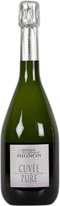 46,95 € | Белое игристое вино Pierre Mignon Cuvée Pure Природа Брута Гранд Резерв A.O.C. Champagne Франция Pinot Black, Chardonnay, Pinot Meunier 75 cl