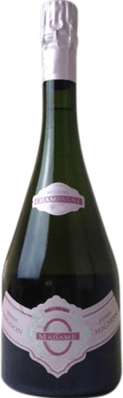 49,95 € | Розовое игристое вино Pierre Mignon Rosé Madame брют Гранд Резерв A.O.C. Champagne Франция Pinot Black, Chardonnay, Pinot Meunier 75 cl