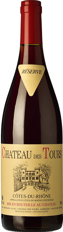53,95 € | Vino Rosso Château des Tours A.O.C. Francia Francia Syrah, Garnacha — Grenache, Cinsault 75 cl
