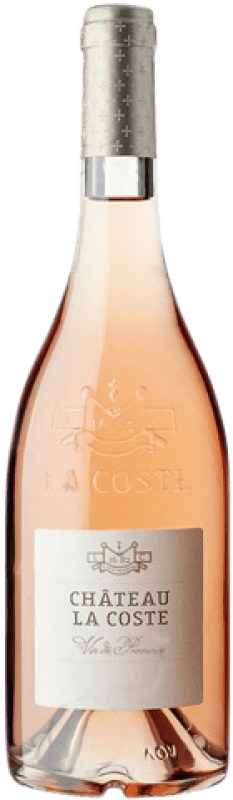 Spedizione Gratuita | Vino rosato Château La Coste Giovane A.O.C. Francia Francia Syrah, Grenache, Cinsault 75 cl