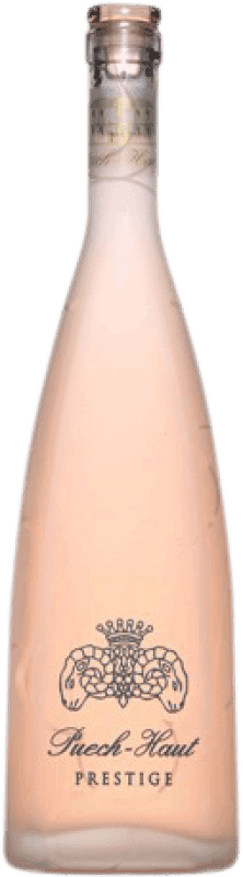 57,95 € Envio grátis | Vinho rosé Château Puech-Haut Prestige Jovem A.O.C. França Garrafa Magnum 1,5 L