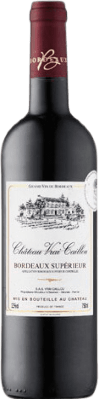 8,95 € | 赤ワイン Château Vrai Caillou 高齢者 A.O.C. Bordeaux フランス Merlot, Cabernet Sauvignon, Cabernet Franc 75 cl