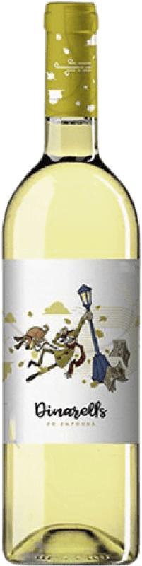 5,95 € | Vino bianco Garriguella Dinarells Giovane D.O. Empordà Catalogna Spagna Grenache Bianca, Macabeo 75 cl