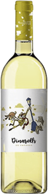 8,95 € Kostenloser Versand | Weißwein Garriguella Dinarells Jung D.O. Empordà