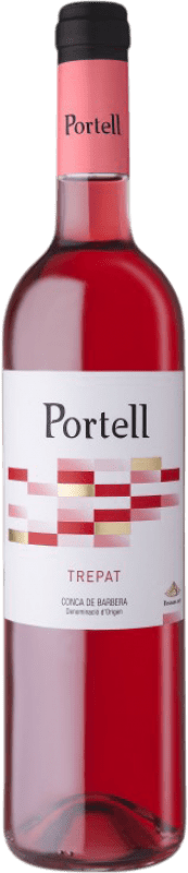 Бесплатная доставка | Розовое вино Sarral Portell Молодой D.O. Conca de Barberà Каталония Испания Trepat 75 cl