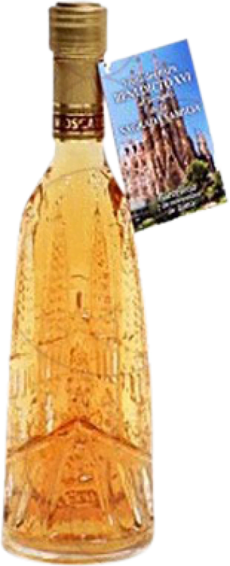 Kostenloser Versand | Likörwein Campeny D.O. Sagrada Familia Katalonien Spanien Moscato — Muskateller Medium-Flasche 50 cl
