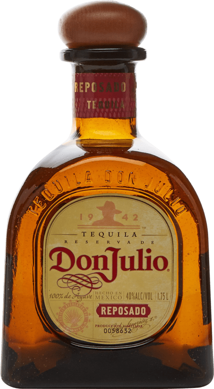 146,95 € | Tequila Don Julio Reposado Messico Bottiglia Speciale 1,75 L