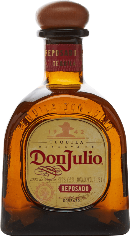 Envoi gratuit | Tequila Don Julio Reposado Mexique Bouteille Spéciale 1,75 L