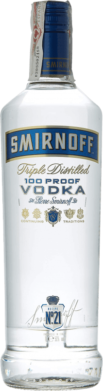 19,95 € | Vodka Smirnoff Etiqueta Azul France 1 L