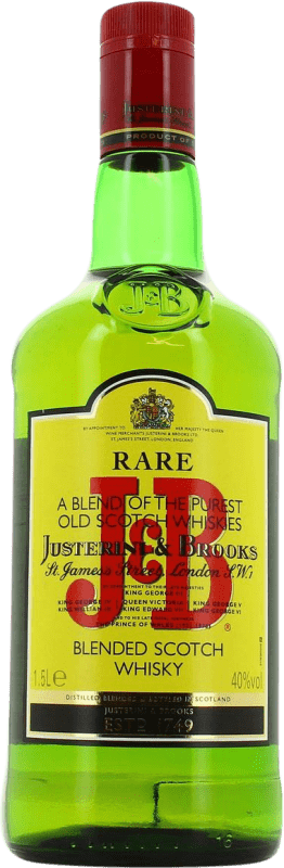 32,95 € | Blended Whisky J&B Großbritannien Magnum-Flasche 1,5 L