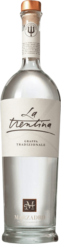 Envio grátis | Aguardente Grappa Marzadro la Trentina Tradizionale Itália 70 cl