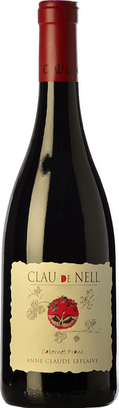 Free Shipping | Red wine Clau de Nell Aged A.O.C. Anjou France Cabernet Franc 75 cl