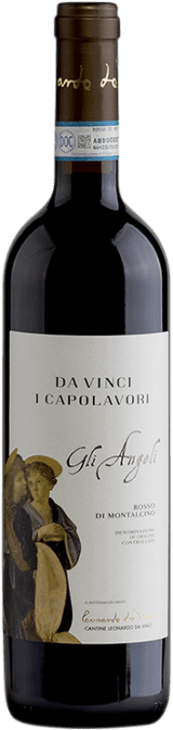 18,95 € | Vino rosso Leonardo da Vinci D.O.C. Rosso di Montalcino Toscana Italia Sangiovese 75 cl