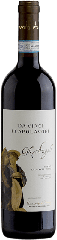 24,95 € Spedizione Gratuita | Vino rosso Leonardo da Vinci D.O.C. Rosso di Montalcino