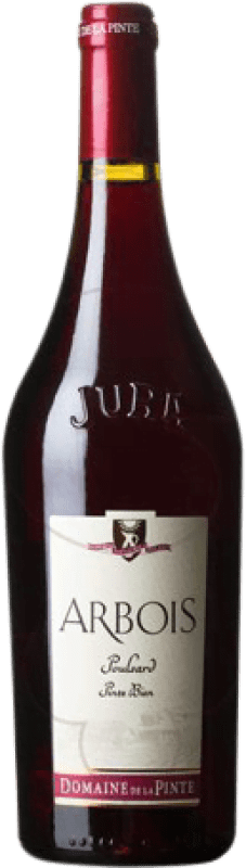 Free Shipping | Red wine La Pinte Aged A.O.C. Arbois France Poulsard 75 cl
