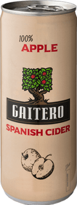 2,95 € Free Shipping | Cider El Gaitero Can 25 cl