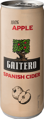 0,95 € Free Shipping | Cider El Gaitero Can 25 cl