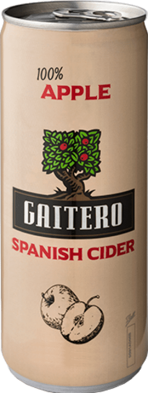 0,95 € Free Shipping | Cider El Gaitero Can 25 cl