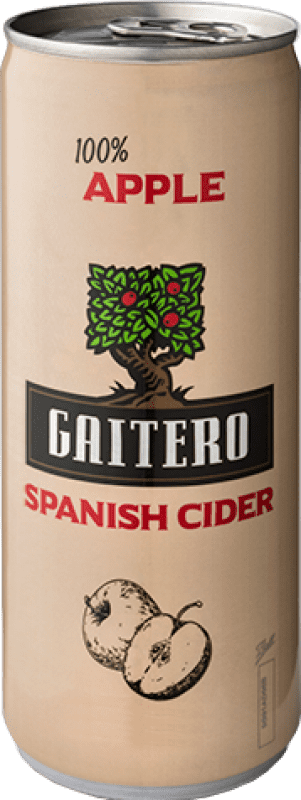 0,95 € Envoi gratuit | Cidre El Gaitero Canette 25 cl