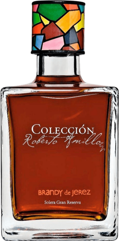 Envío gratis | Brandy Espíritus de Jerez Colección Roberto Amillo Brandy de Jerez Solera Gran Reserva D.O. Jerez-Xérès-Sherry Andalucía España Botella Medium 50 cl