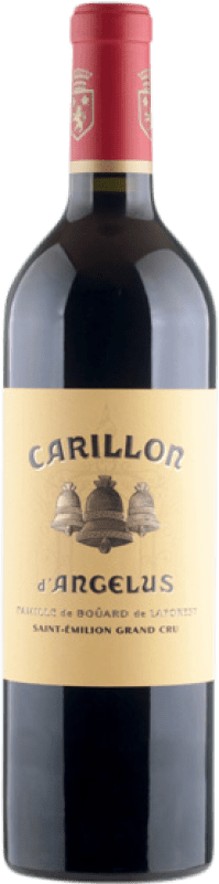 Free Shipping | Red wine Famille de Bouard de Laforest Le Carillon d'Angelus A.O.C. Bordeaux France Merlot, Cabernet Sauvignon, Cabernet Franc 75 cl