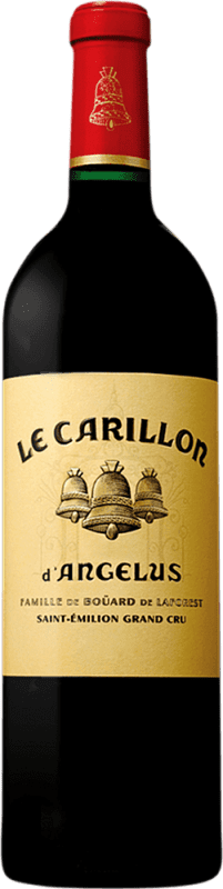 174,95 € | Vinho tinto Famille de Bouard de Laforest Le Carillon d'Angelus A.O.C. Bordeaux França Merlot, Cabernet Sauvignon, Cabernet Franc 75 cl