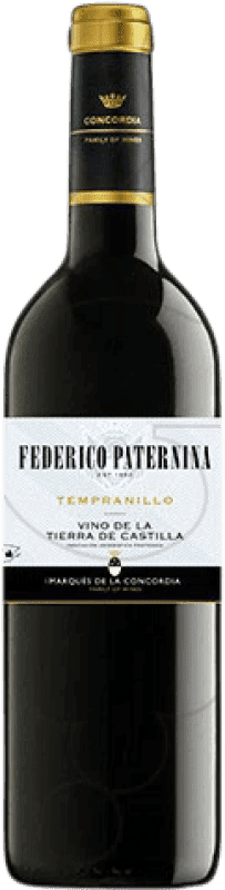 2,95 € | Красное вино Paternina Federico молодое I.G.P. Vino de la Tierra de Castilla Castilla la Mancha y Madrid Испания Tempranillo — Темпранильо 75 cl