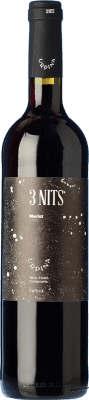 Ampans 3 Nits d'Urpina Merlot Pla de Bages 高齢者 75 cl