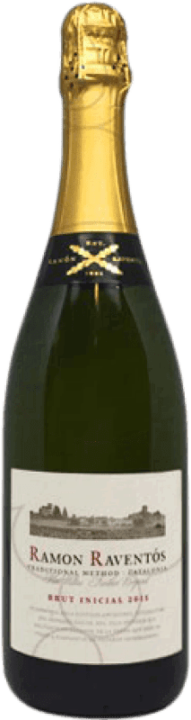 9,95 € Envio grátis | Espumante Branco Gleva Estates Ramón Raventós Inicial Brut — Bruto Reserva D.O. Cava