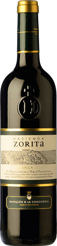 免费送货 | 红酒 Hacienda Zorita Marqués de la Concordia 岁 D.O. Arribes 卡斯蒂利亚莱昂 西班牙 Tempranillo 75 cl