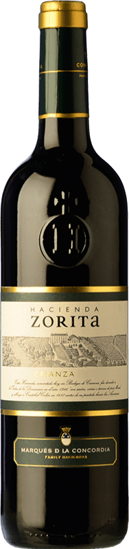 11,95 € Free Shipping | Red wine Hacienda Zorita Marqués de la Concordia Aged D.O. Arribes