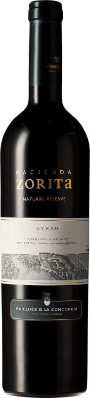 Envoi gratuit | Vin Rouge Hacienda Zorita Marqués de la Concordia Crianza I.G.P. Vino de la Tierra de Castilla y León Castille et Leon Espagne Syrah 75 cl