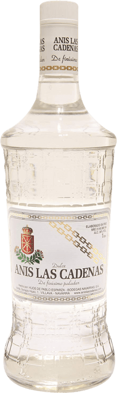 Free Shipping | Aniseed Liqueur Hijos de Pablo Esparza Las Cadenas Dulce — Sweet Spain 1 L