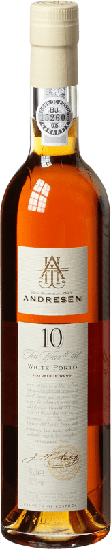 Free Shipping | Fortified wine Andresen I.G. Porto Porto Portugal Códega, Rabigato, Arinto, Boal 10 Years Medium Bottle 50 cl