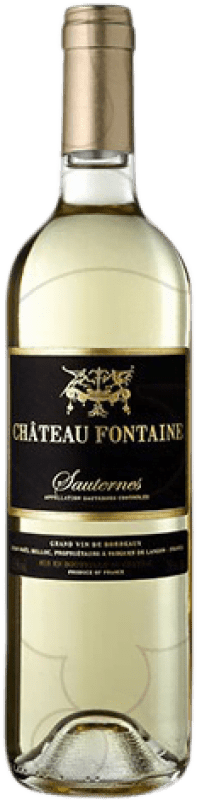 Free Shipping | Fortified wine Jean-Noel Belloc Château Fontaine A.O.C. Sauternes France Sauvignon White, Sémillon, Muscadelle 75 cl