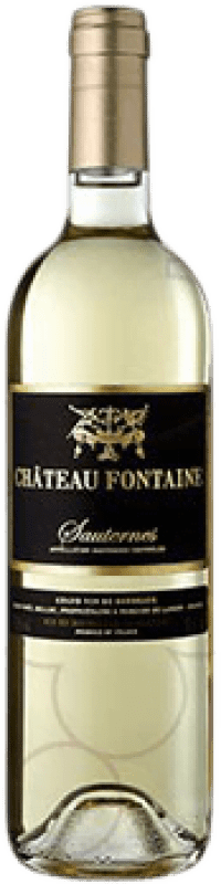 21,95 € Spedizione Gratuita | Vino Liquoroso Jean-Noel Belloc Château Fontaine A.O.C. Sauternes Mezza Bottiglia 37 cl