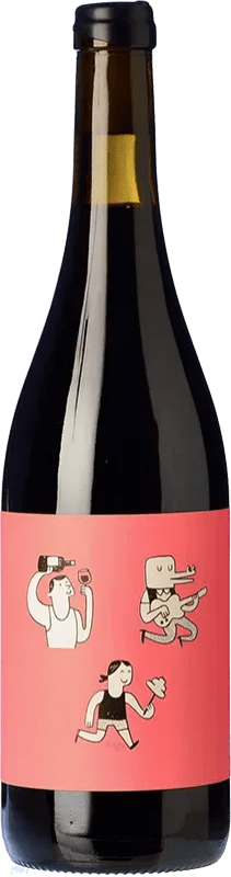 Free Shipping | Red wine Vins Jordi Esteve Sarau Aged D.O. Empordà Catalonia Spain 75 cl
