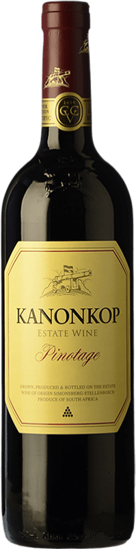 Free Shipping | Red wine Kanonkop South Africa Pinotage 75 cl