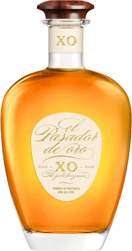 76,95 € Spedizione Gratuita | Rum Les Bienheureux El Pasador de Oro XA Extra Añejo — Extra Invecchiato, XO Extra Old — Extra Vecchio