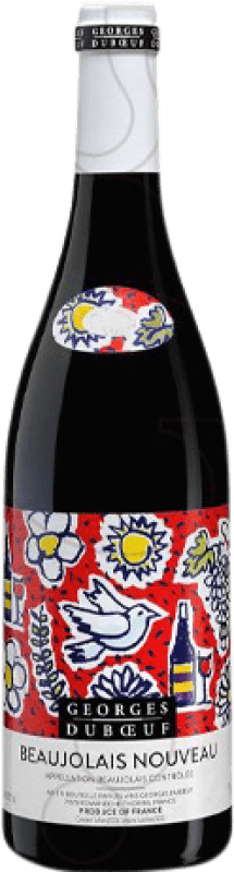 Free Shipping | Red wine Georges Duboeuf Beaujolais Young A.O.C. France France Gamay 75 cl