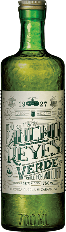 Kostenloser Versand | Liköre Ancho Reyes Verde Chile Poblano Mexiko 70 cl