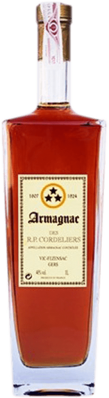 Envio grátis | Armagnac Gelás R.P. Cordeliers França 1 L