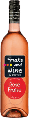 Liköre Marie Brizard Fruits and Wine Rosé 75 cl Fraise — Erdbeere