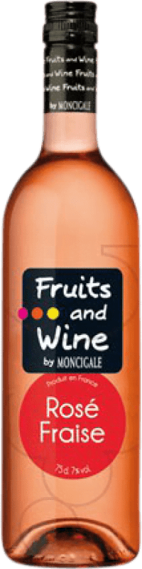 6,95 € 免费送货 | 利口酒 Marie Brizard Fruits and Wine Fraise Rosé 桃红葡萄酒